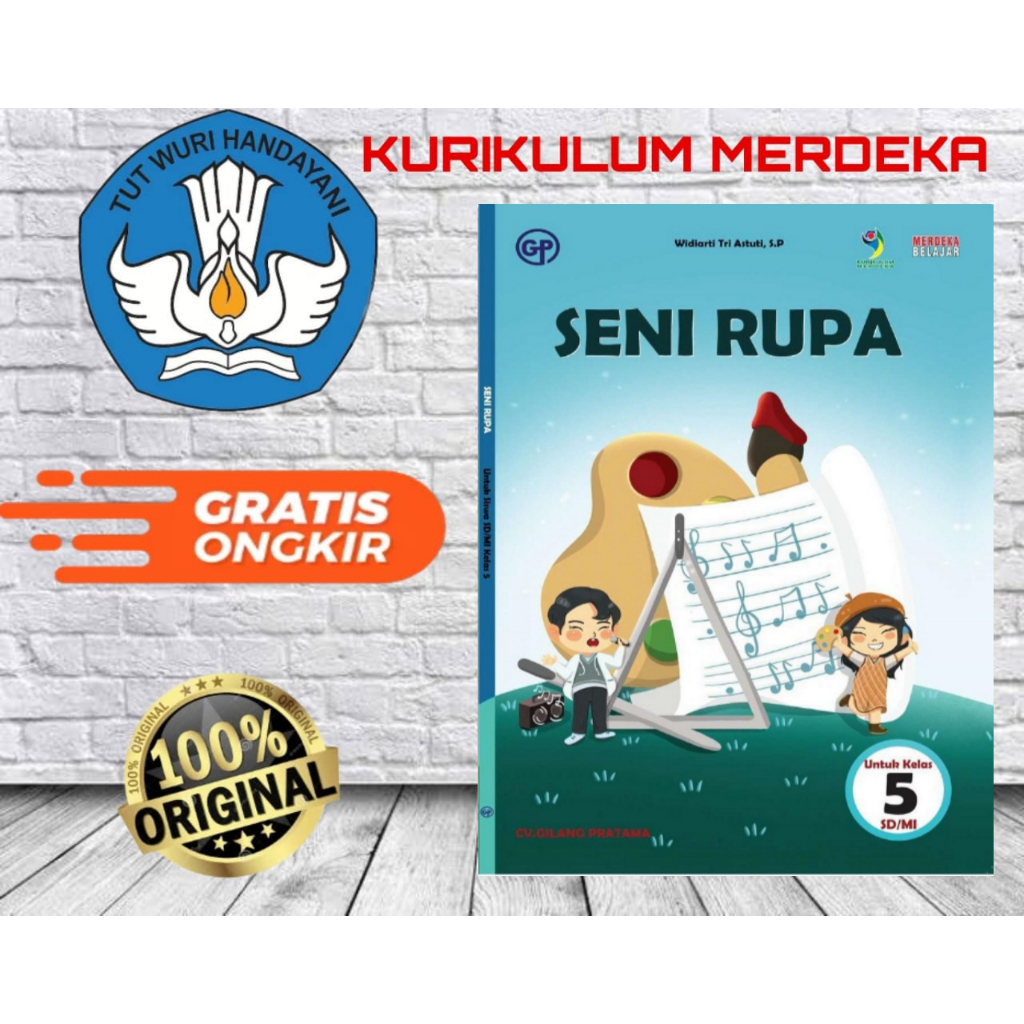 Jual Buku Siswa Seni Rupa Untuk Siswa Kelas 5 SD/MI Kurikulum Merdeka ...