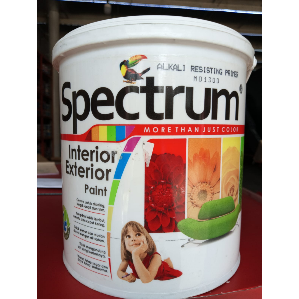 Jual Spectrum alkali resisting primer 3.78 ltr | Shopee Indonesia