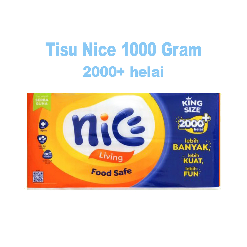 Jual Bisa Cod Tisu Nice Gram Sheet Facial Tissue Ply Tissu