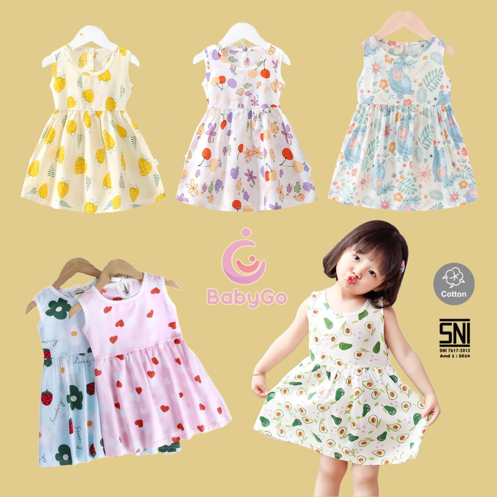 Jual Baju anak perempuan / Dress Bayi Perempuan Berry / Dress Berry