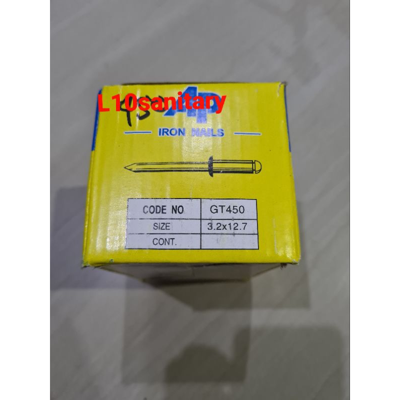Jual Paku Rivet Ripet AP MURAH 450 3,2mm x 12,7mm | Shopee Indonesia
