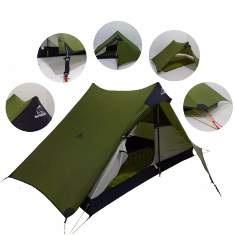 Jual Sumo mogami 2p 15d ultralight tent | Shopee Indonesia