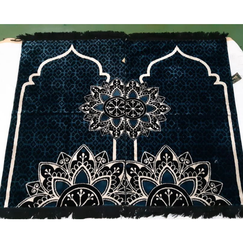 Jual 1pcs Sajadah Model Couple Sepasang Turki Saudi Premium Beludru