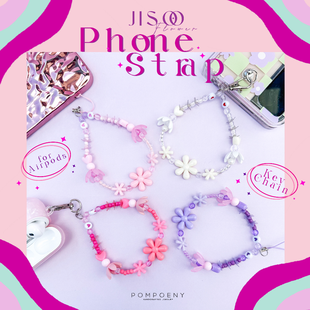 Jual PHONE STRAP / Tali Gantungan HP / Beaded Strap / Gantungan ...
