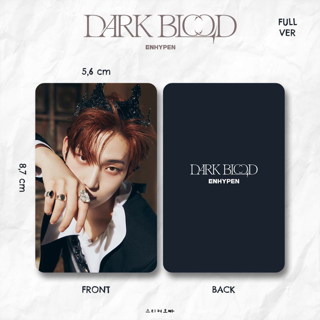Jual Photocard Enhypen Dark Blood (Full Ver) | Shopee Indonesia