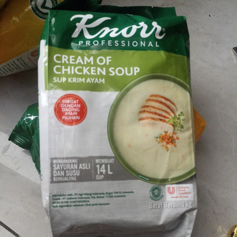 Knorr Professional Cream of Chicken Soup 14L