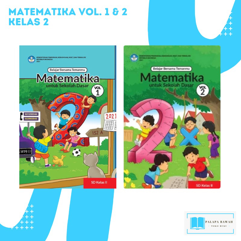 Jual BUKU KUMER MATEMATIKA KELAS 2 SD VOL 1 & 2 | Shopee Indonesia