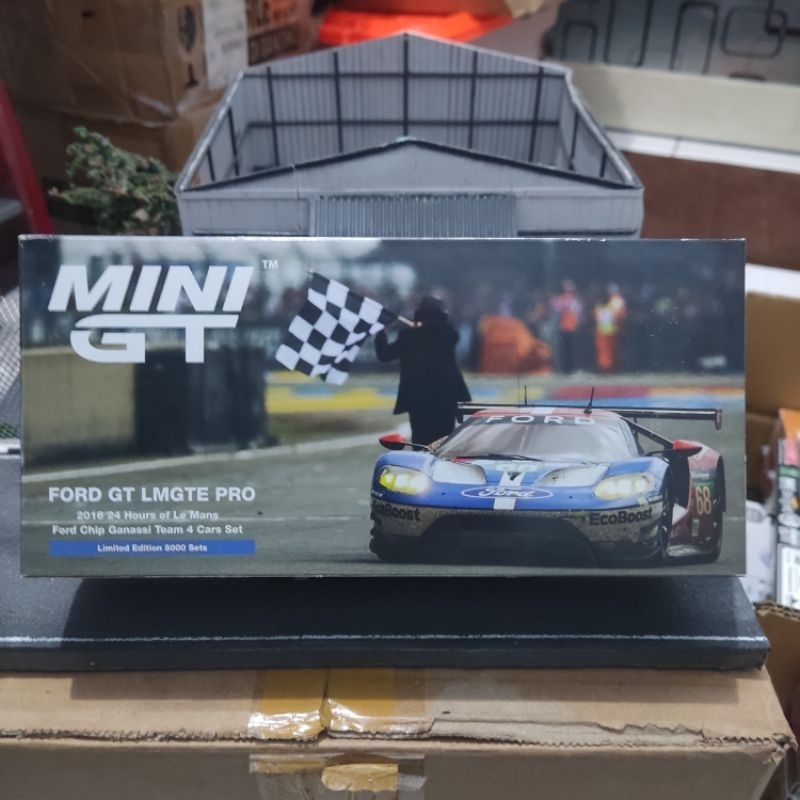Jual mini GT set 4 Cars Ford GT LMGTE pro 2016 24hrs of le mans ...