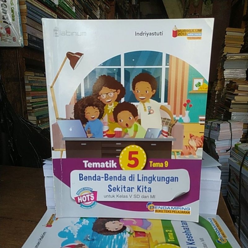Jual Buku Tematik untuk kelas 5 Tema 1 2 3 4 5 6 7 8 9 kurikulum 2013 ...