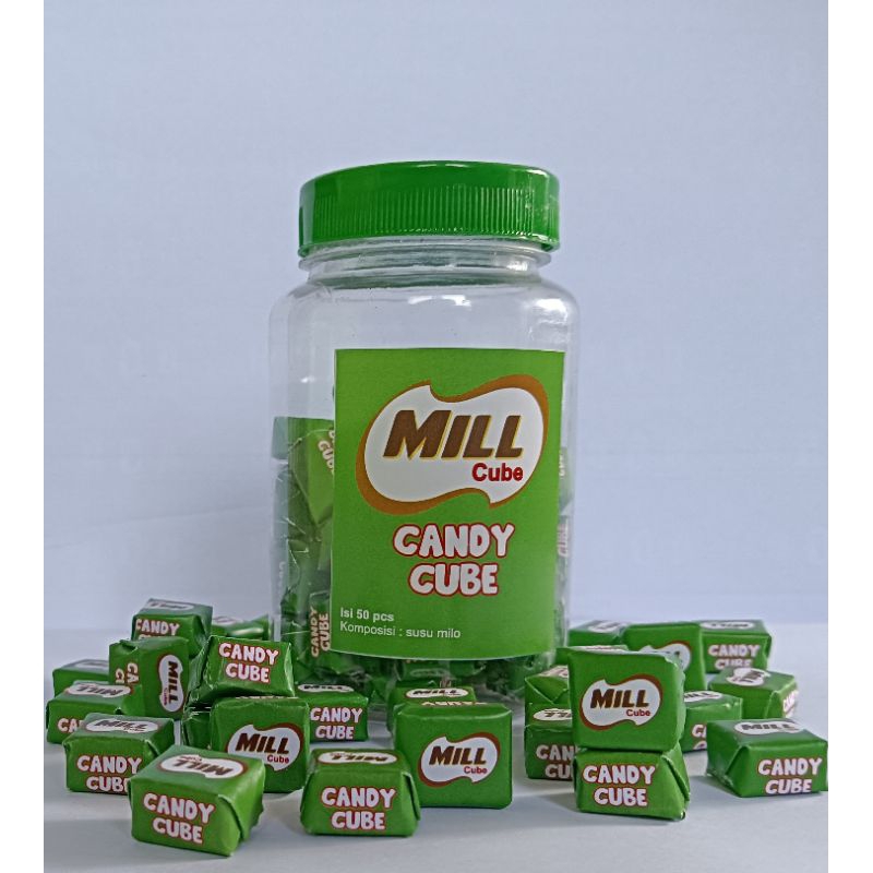 Jual permen MILo cube LOKAL isi 50pcs/ mill cube isi 50pcs | Shopee ...