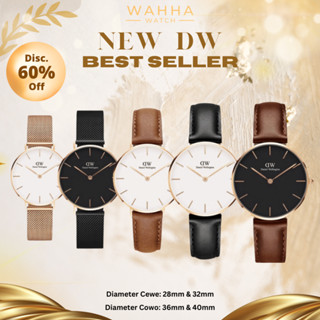 ORIGINAL COD Jam Tangan Wanita Daniel Wellington Best Seller Kulit BERGARANSI