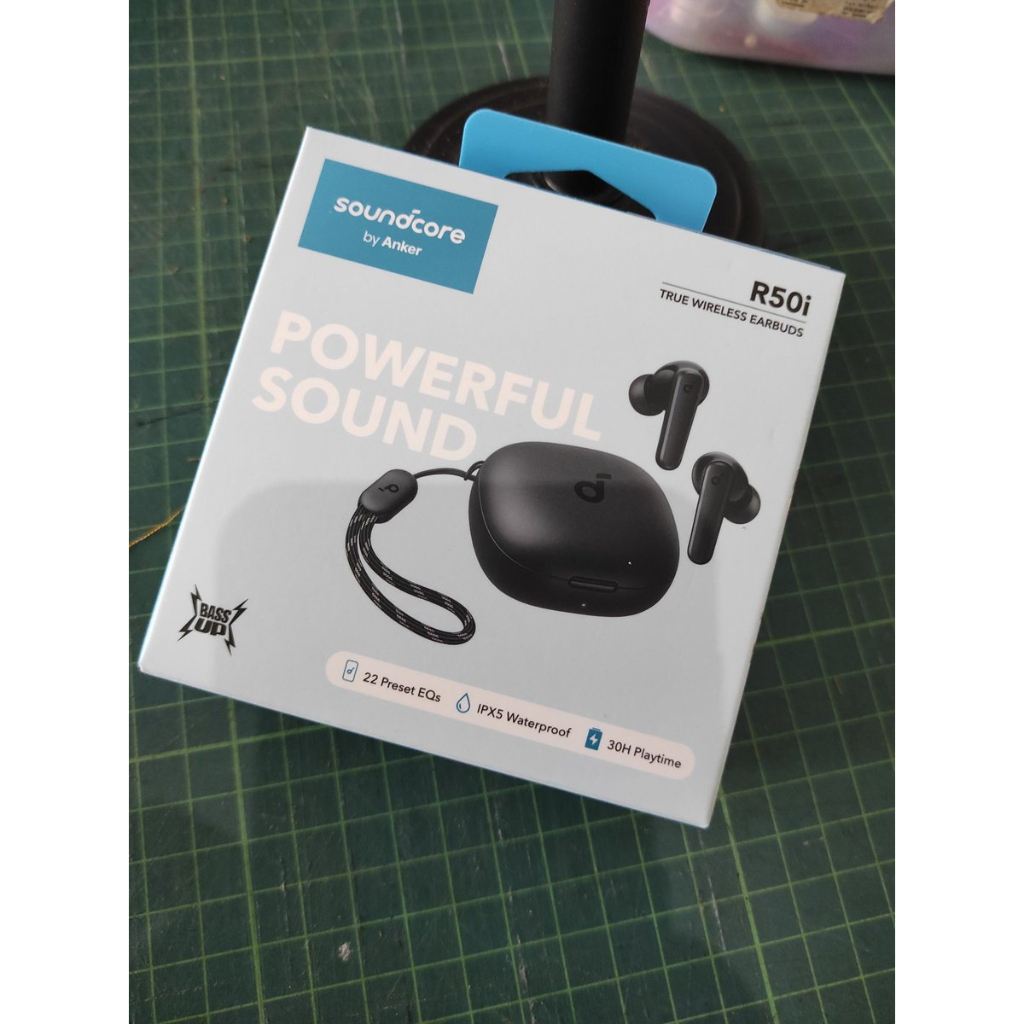 Jual TWS Anker SoundCore R50i Bluetooth Earbuds IPX5 Bass Up - A3949 ...