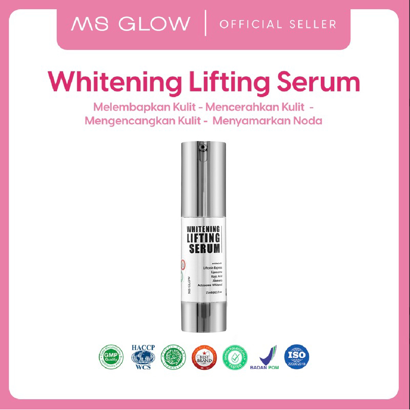 Jual Ms Glow Serum Lifting | Shopee Indonesia