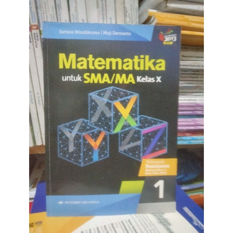 Jual Buku Matematikamatematika Xyz Kelas 10x1 Sma Ma Erlangga Shopee Indonesia 0163