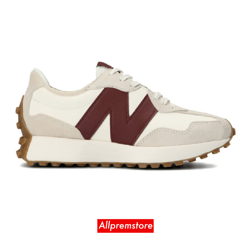 Jual New Balance 327 Moonbeam Classic Burgundy (W) Shopee Indonesia