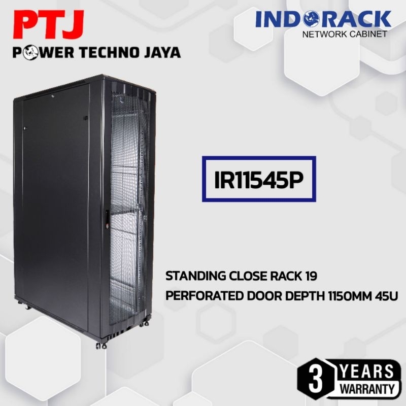 Jual IR11545P Rak Server INDORACK IR11545P Standing Close Rack ...