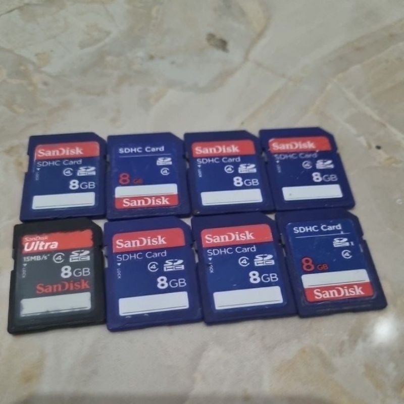 Jual Memori Card SDCard Besar ( BEKAS NORMAL ) | Shopee Indonesia