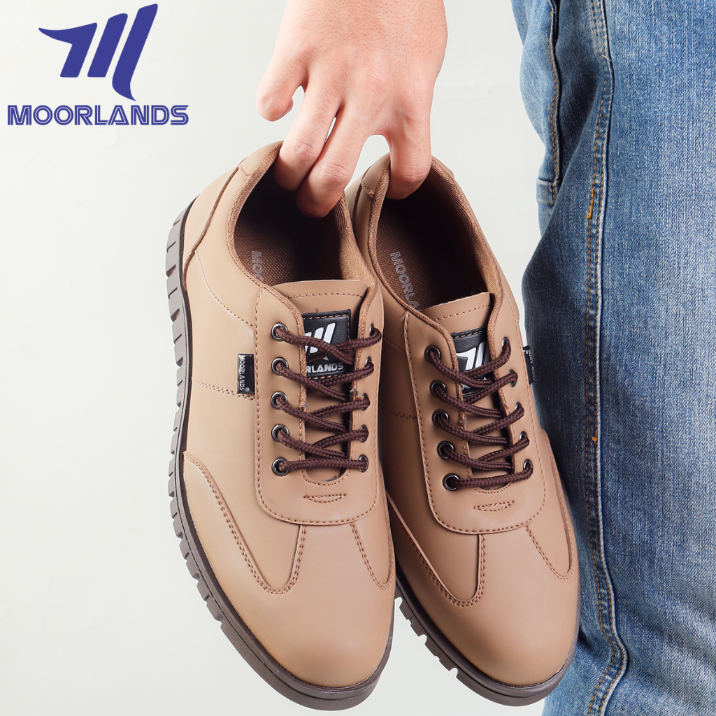 Jual Sepatu Kasual Pria Sepatu Kerja Sepatu Kantor Pria Original Moorlands Shopee Indonesia