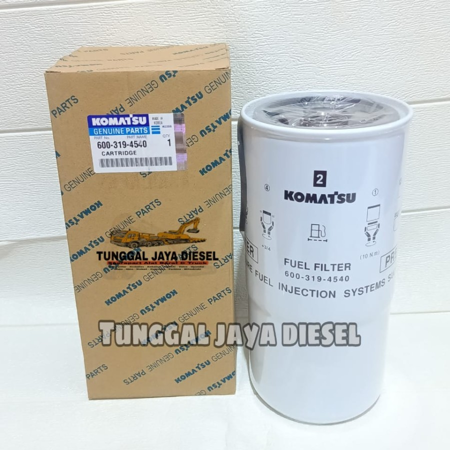 Jual Filter Solar Fuel Filter PC300-8 PC400-8 Komatsu 600-319-4540