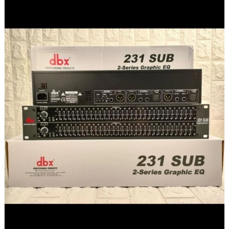 Jual EQUALIZER 231 PLUS SUBWOOFER 231+ EQUALISER BARU Shopee Indonesia