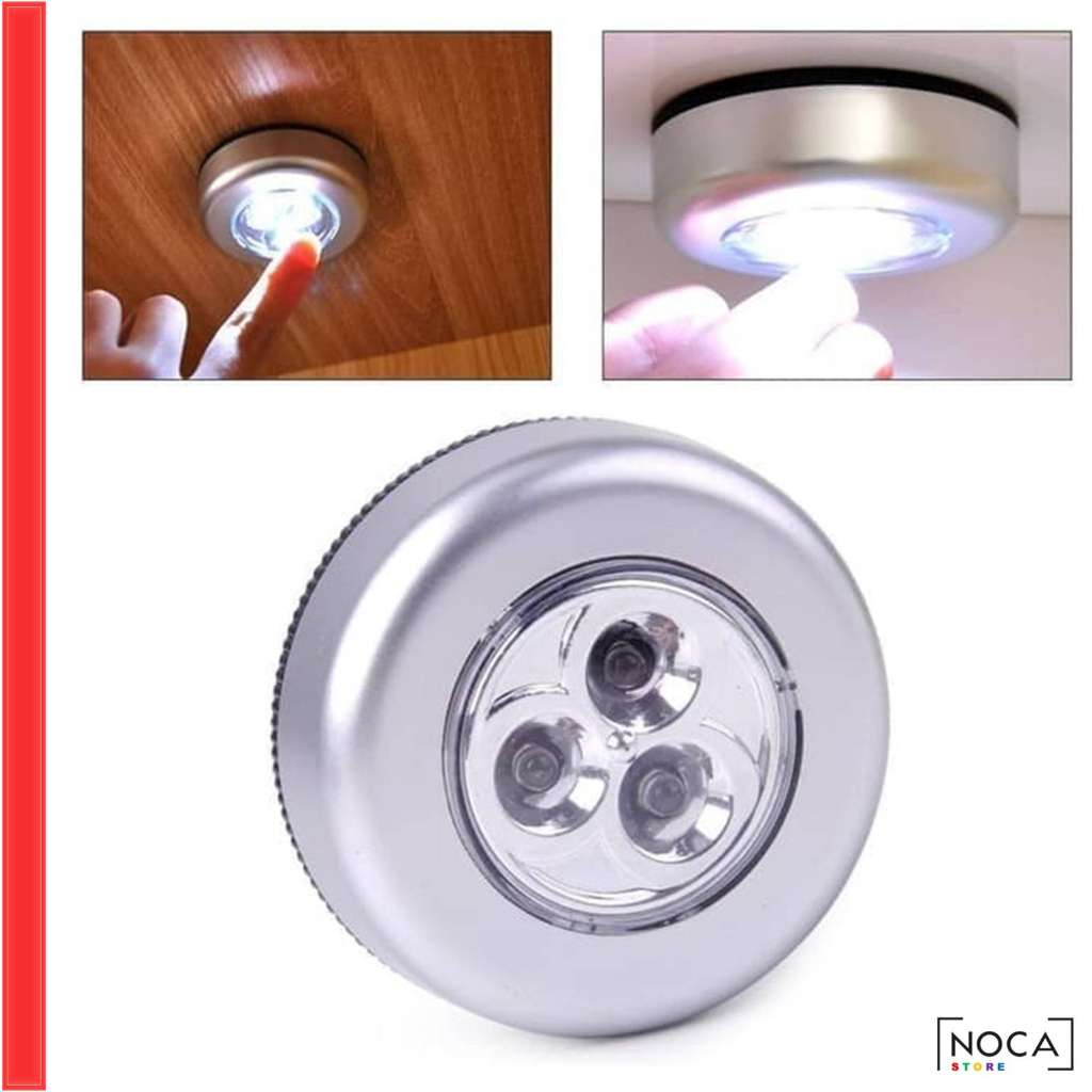 Jual NCS - Lampu LED Tempel Darurat Stick and Click Touch Emergency LED ...