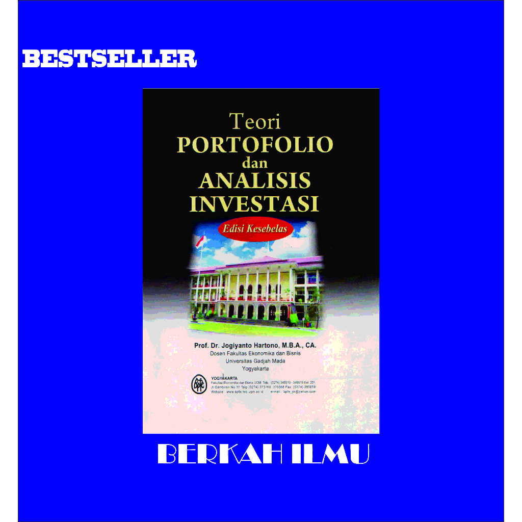 Jual Teori Portofolio Dan Analisis Investasi ~ Prof. Dr. Jogiyanto ...