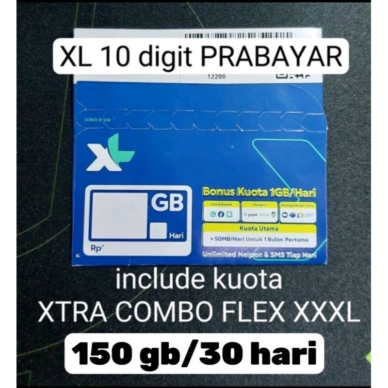 Jual Nomor Cantik XL 10 Digit PRABAYAR | Shopee Indonesia