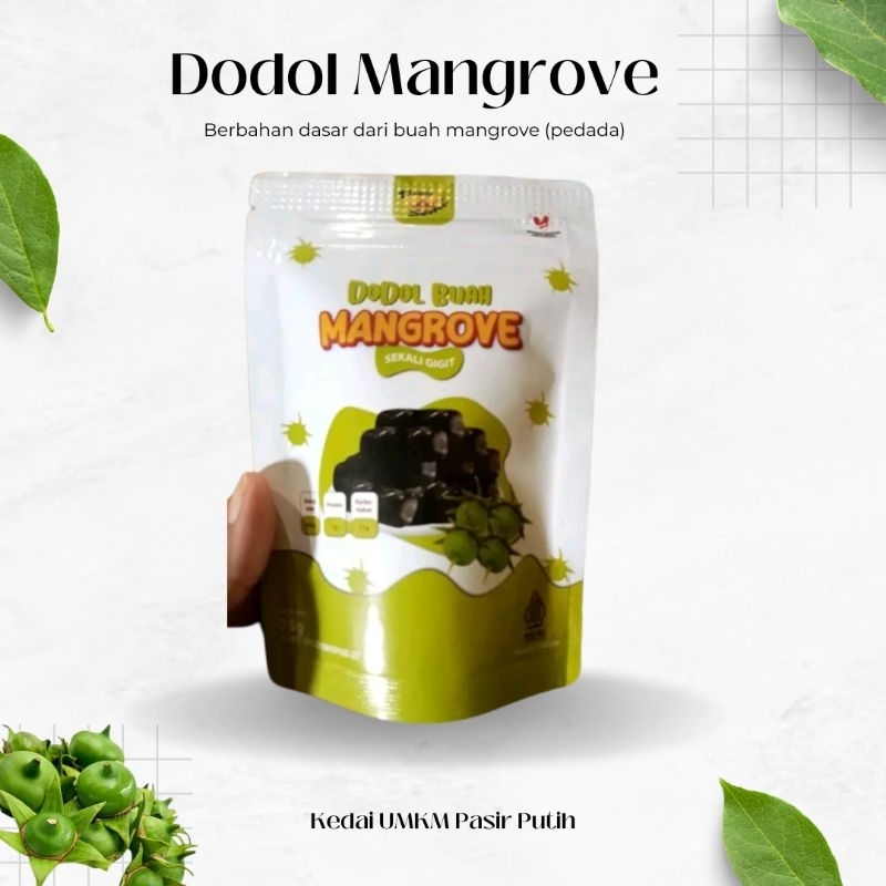 Jual Dodol Buah Mangrove Khas Pasirputih Karawang Shopee Indonesia 7503