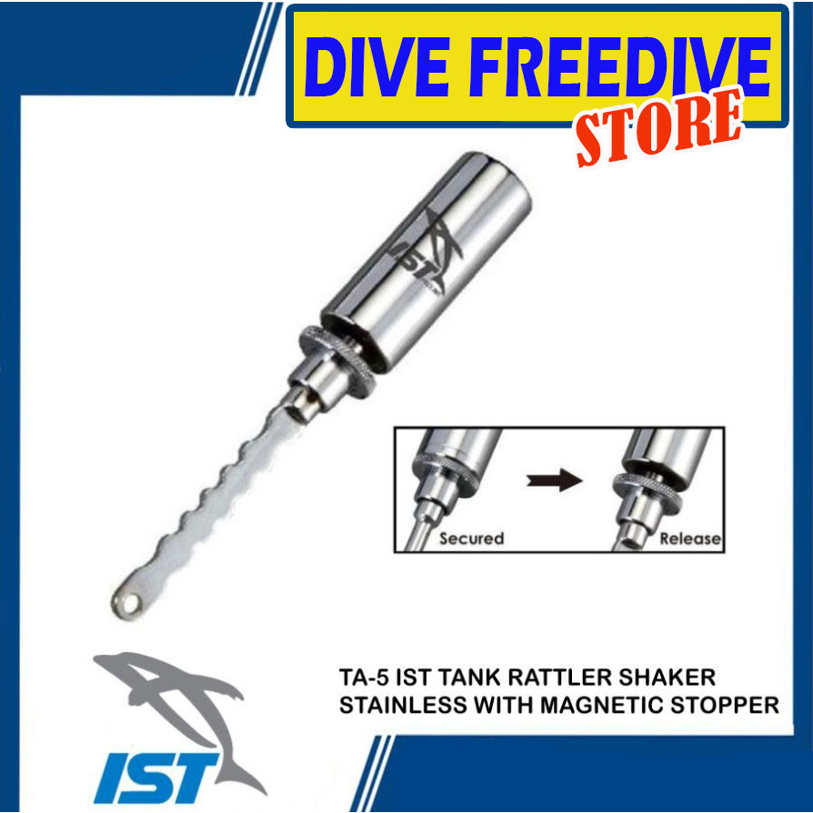 Jual TA-5 IST Tank Rattler Shaker Stainless with Lanyard Magnetic ...