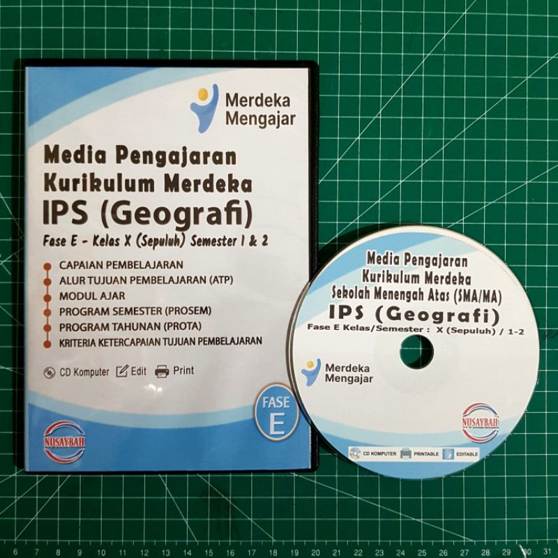 Jual MODUL AJAR SMA GEOGRAFI Kelas X Fase E Kurikulum Merdeka | Shopee ...