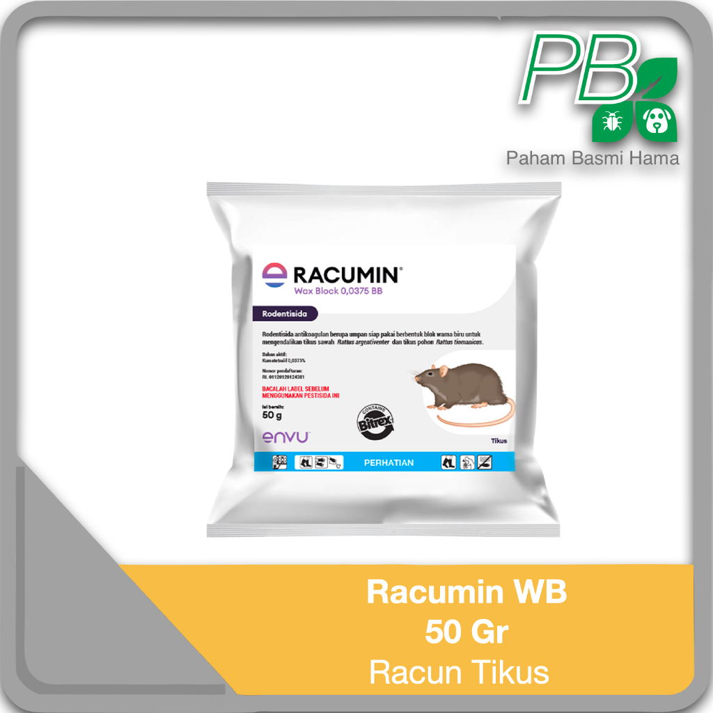 Jual Racumin Wax Block - Racun Tikus - Bayer - Umpan Pembasmi Tikus ...