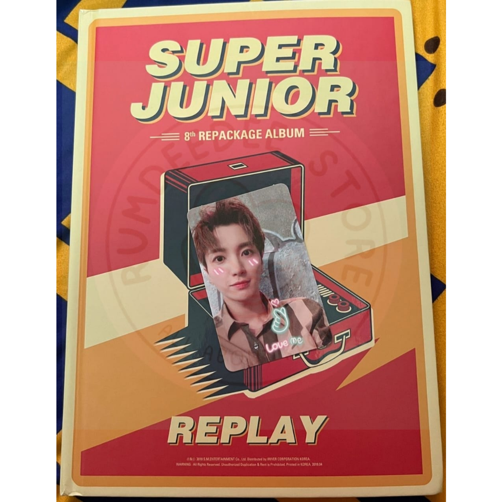 Jual ALBUM SUPER JUNIOR REPLAY BIASA (BOOKED) Shopee Indonesia
