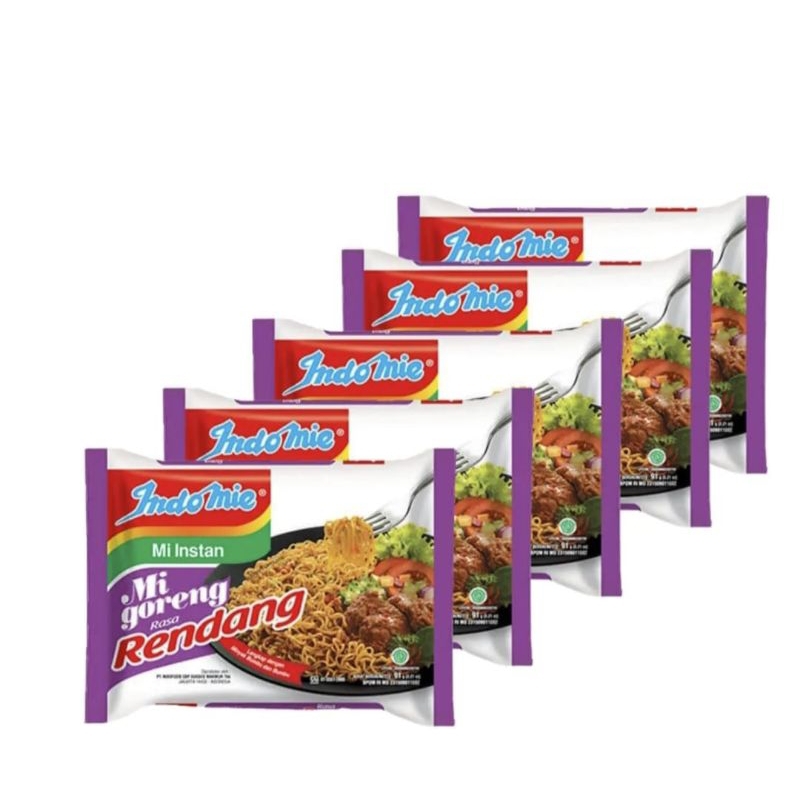 Jual Indomie Goreng Rendang 5 pcs | Shopee Indonesia
