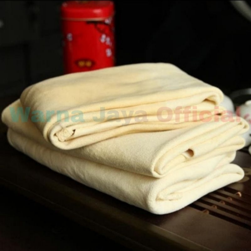 Jual TRIPLE XL Kain Lap Kanebo Canebo Chamois Extra Size Super Jumbo ...