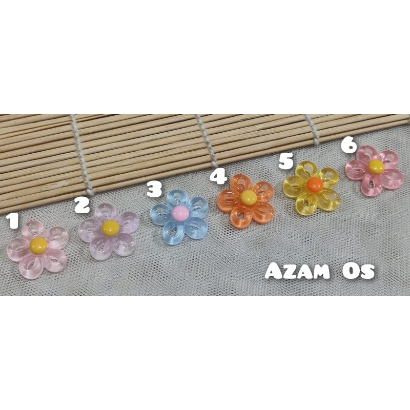 Jual resin clay/clay bening bunga pesona/bunga berongga | Shopee Indonesia