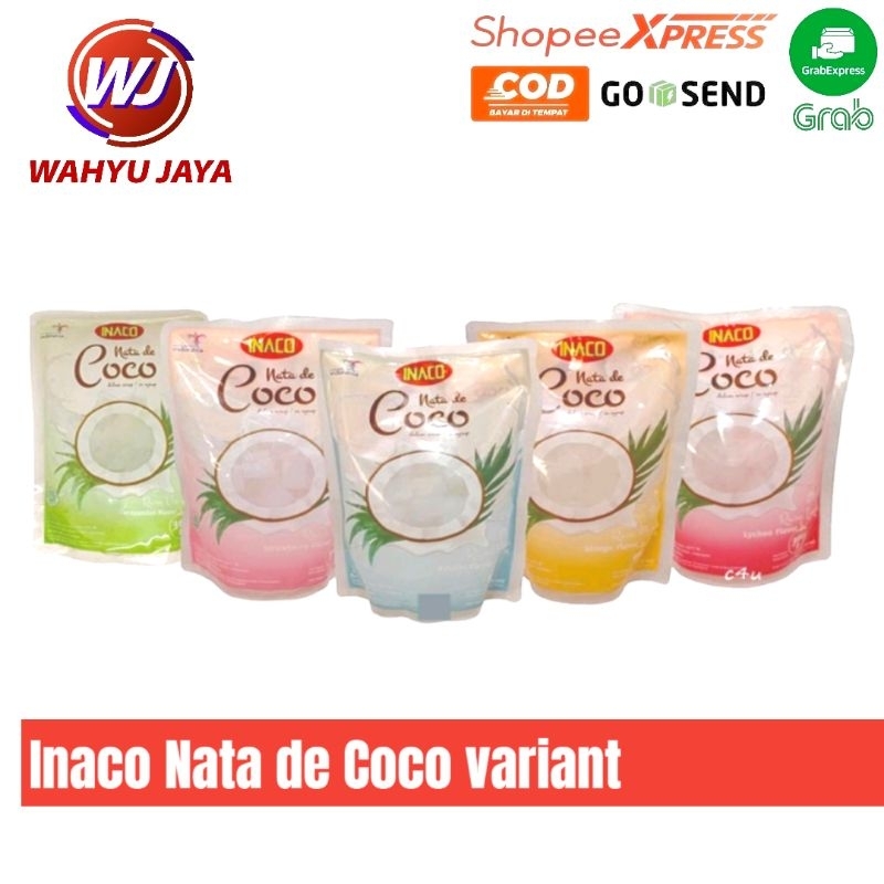 Jual Inaco nata de Coco all variant rasa 310gr | Shopee Indonesia