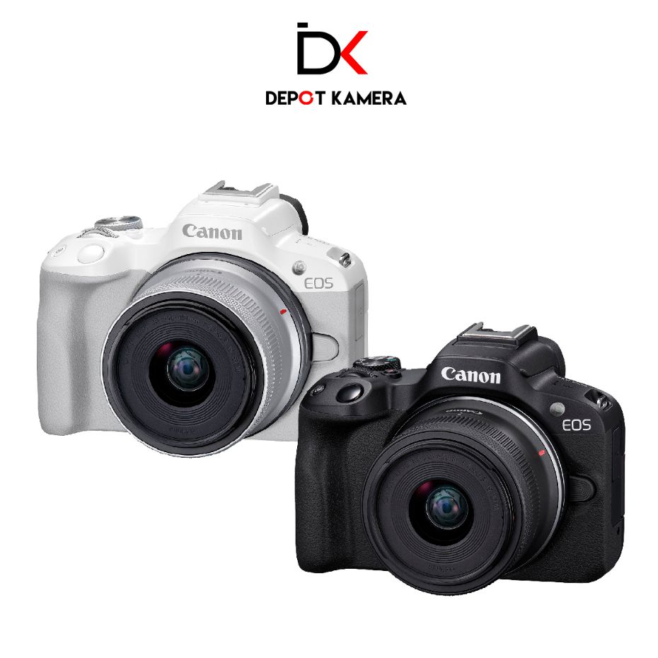 Jual NEW - Canon EOS R50 Kit 18-45mm Mirrorless Camera | Shopee Indonesia