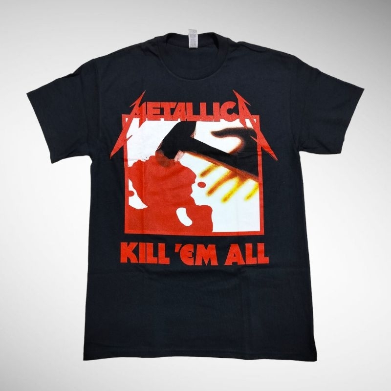 Jual Tshirt METALLICA - KILL EM ALL | Shopee Indonesia