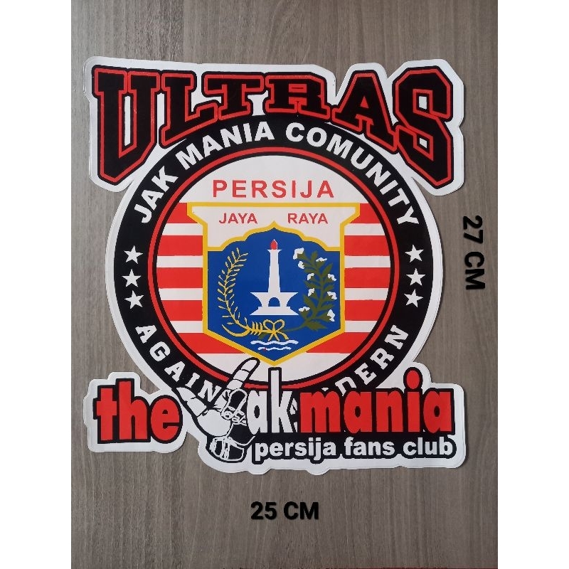 Jual STIKER PERSIJA JAKARTA THE JAK VINYL UKURAN BESAR | Shopee Indonesia