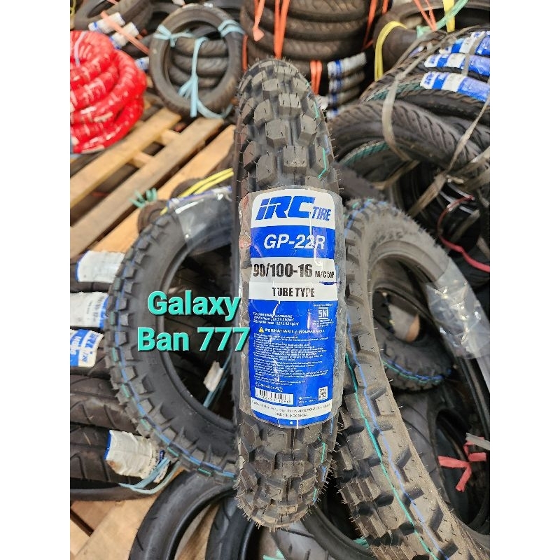 Jual Ban Motor IRC GP 22 R 90/100-16 ( GP22R ) Tubetype Ban Luar KLX ...
