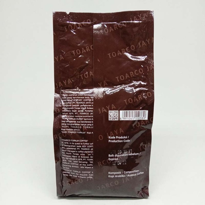 Jual KOPI TOARCO TORAJA 100% ARABICA POWDER L126 200 GRAM | Shopee ...