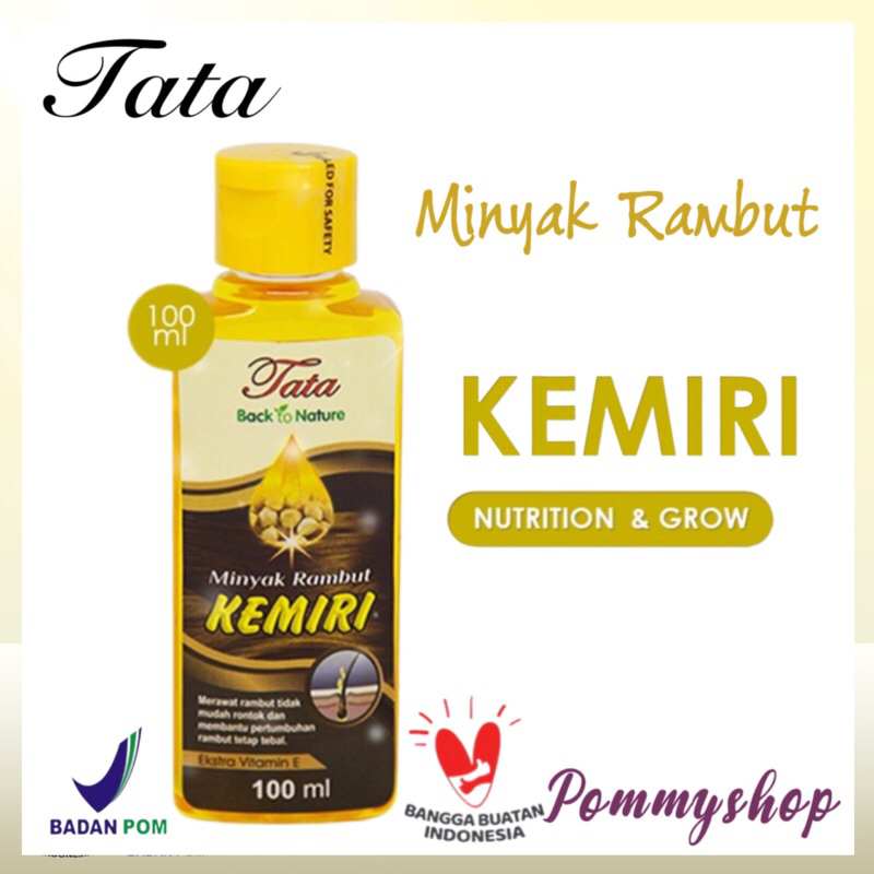 Jual Tata Minyak Rambut Kemiri 100ml | Shopee Indonesia