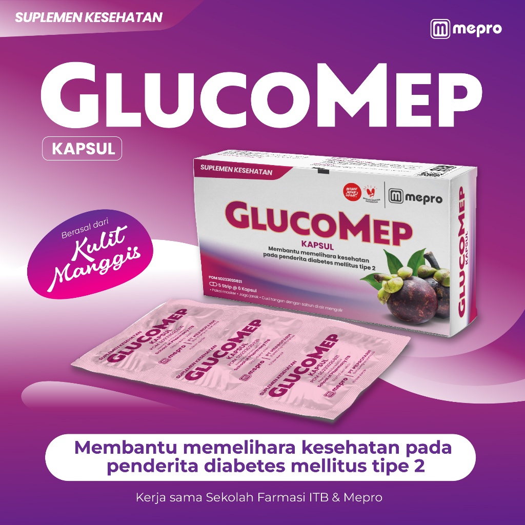 GLUCOMEP Suplemen Kesehatan Penderita Diabetes