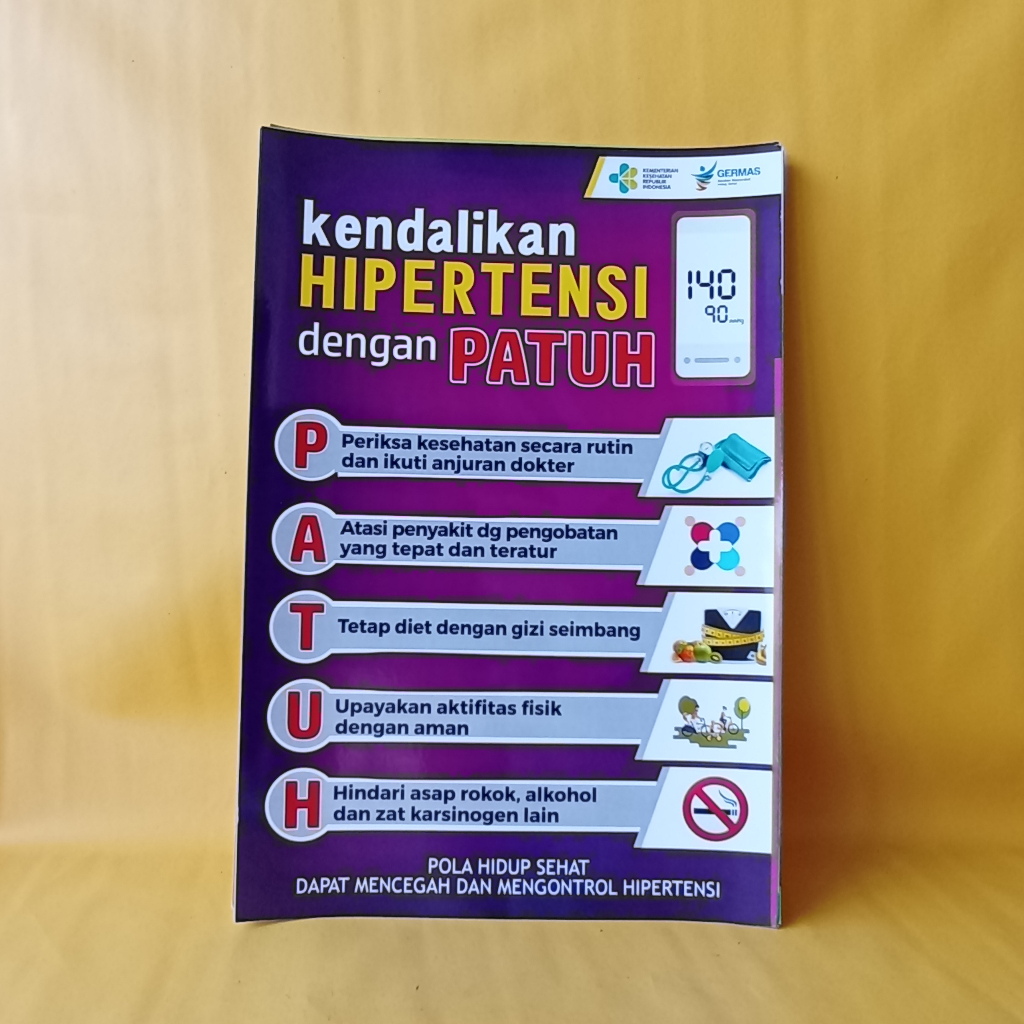 Jual Poster Versi A Poster Hipertensi Kendalikan Hipe