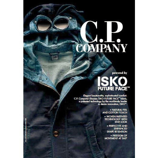 CP x Isko Future Fleece Denim Goggle Jacket (RARE ITEM) Original