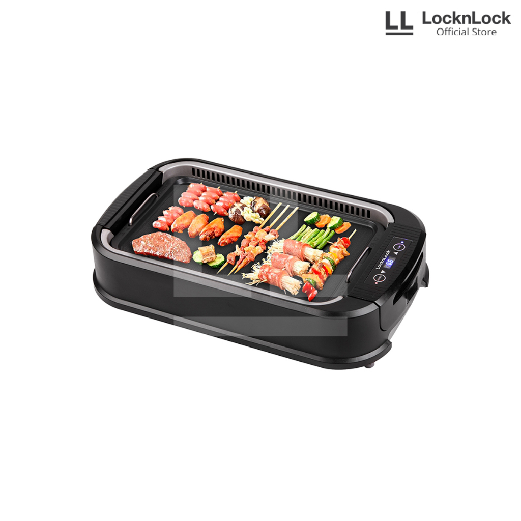Jual LocknLock Smokeless Grill EJG251BLK Shopee Indonesia