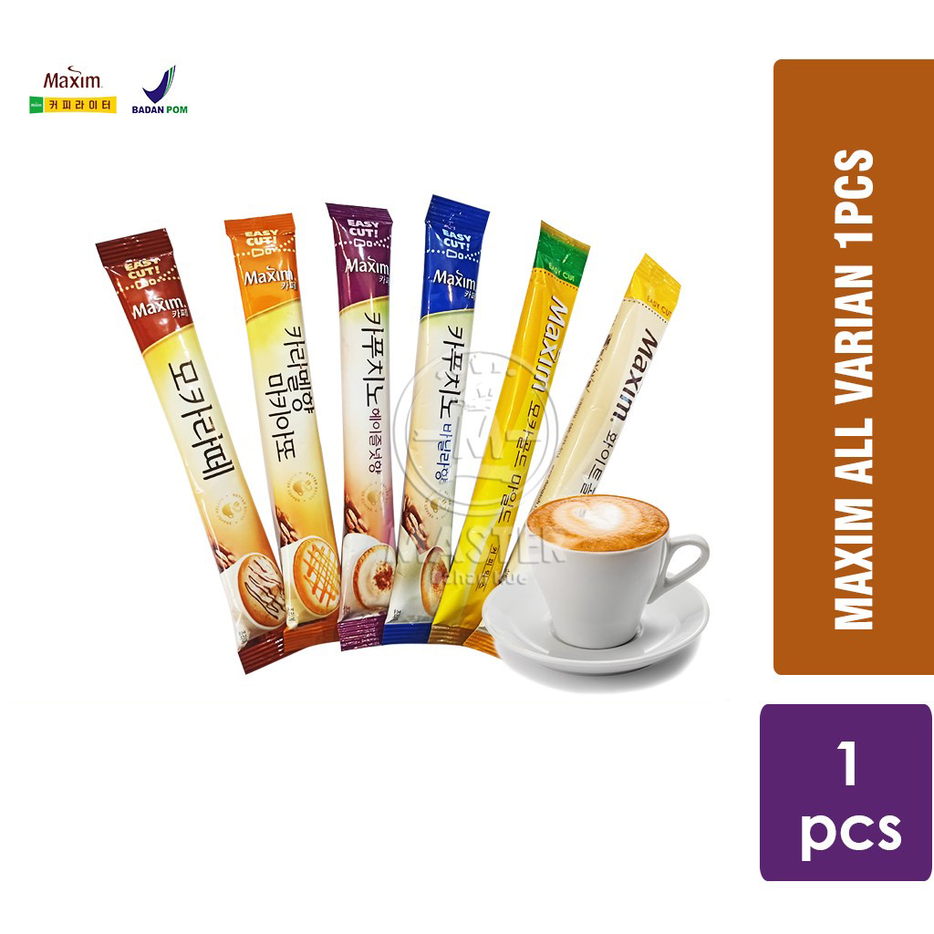 Jual Kopi Korea Maxim Instant Coffee Sachet / Cappucino Hazelnut Mocha