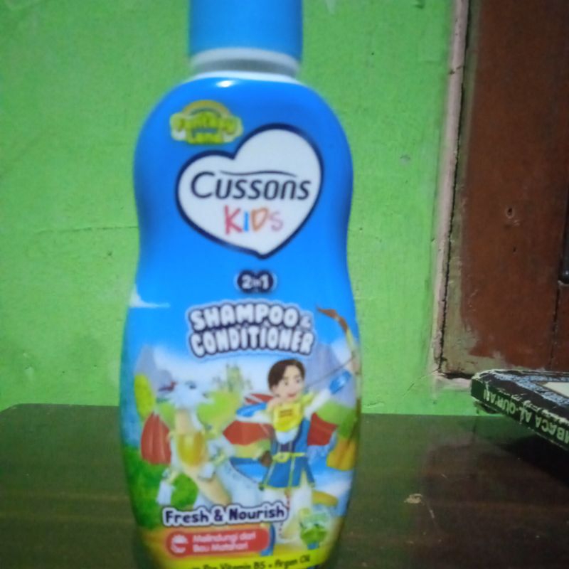 Jual Cussons kids 2in1 shampo & conditioner fresh & nourish 90 ml ...