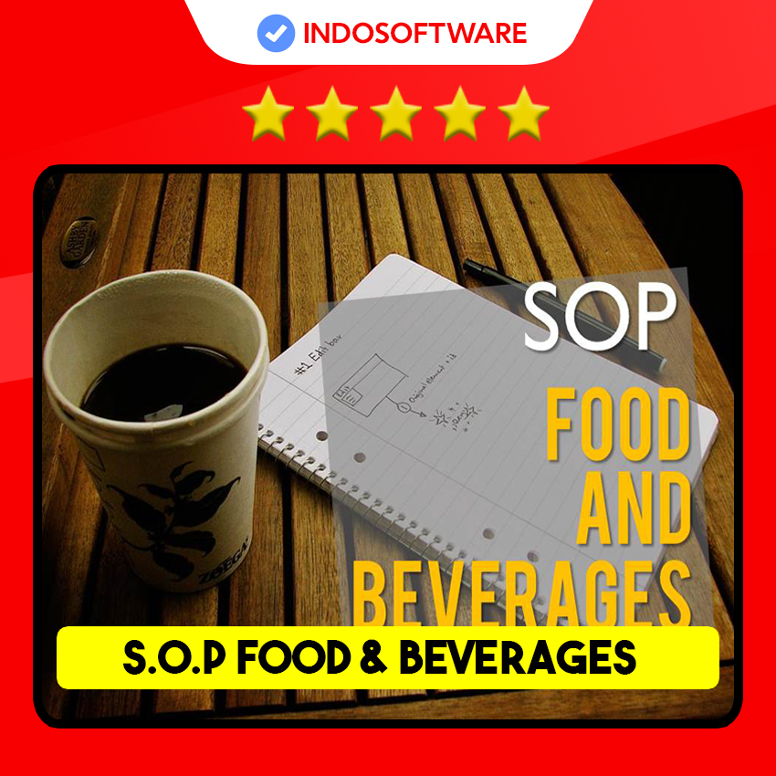 Jual SOP FOOD & BEVERAGES SERVICES OPERATIONAL MANAGEMENT S.O.P FNB F&B ...