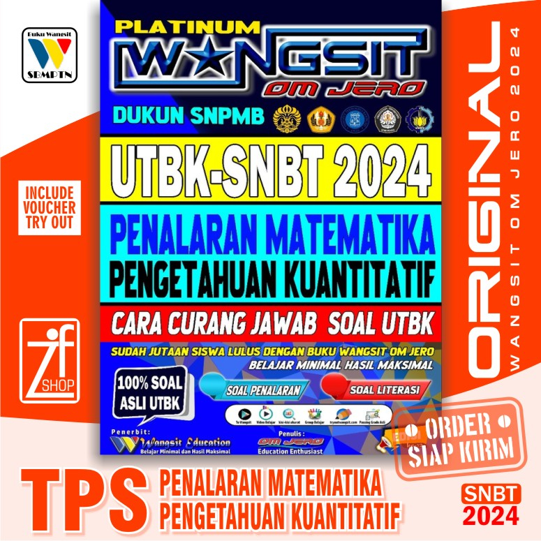 Jual Buku UTBK SNBT 2024 - PENALARAN MATEMATIKA & PENGETAHUAN ...